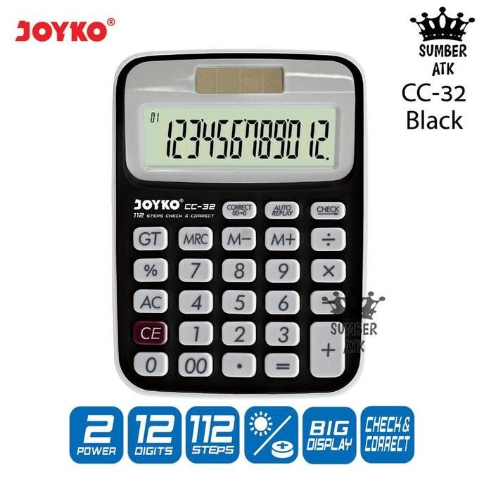 

restock Kalkulator Joyko CC-32 / 12 Digits / Check Correct / Calculator