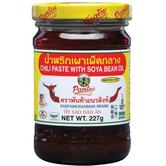 

TERLARIS Pantai Chili paste with soybean oil 227gr Thailand ready