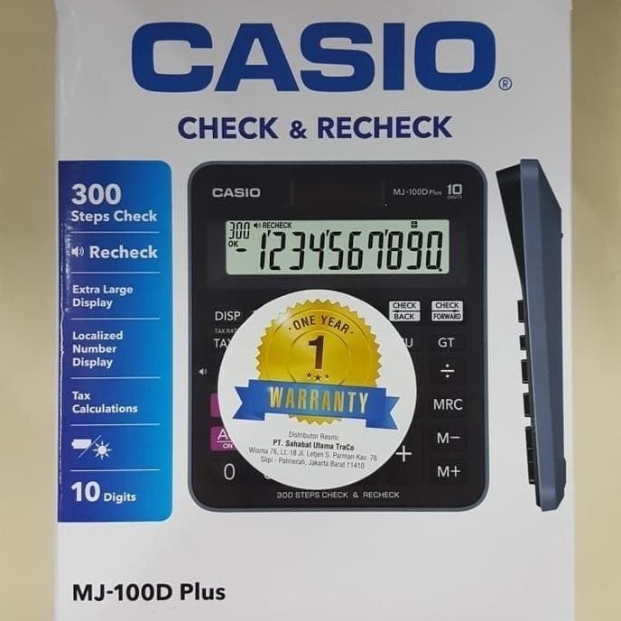 

restock Casio MJ-100D
