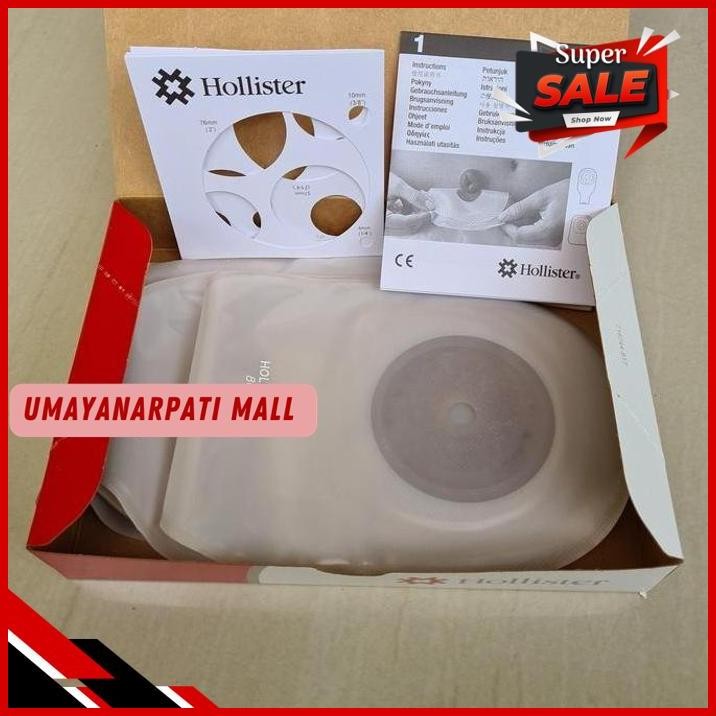 COLOSTOMY BAG KANTONG KOLOSTOMI KANTUNG STOMA STOMA BAG HOLLISTER 8631 TERMURAH