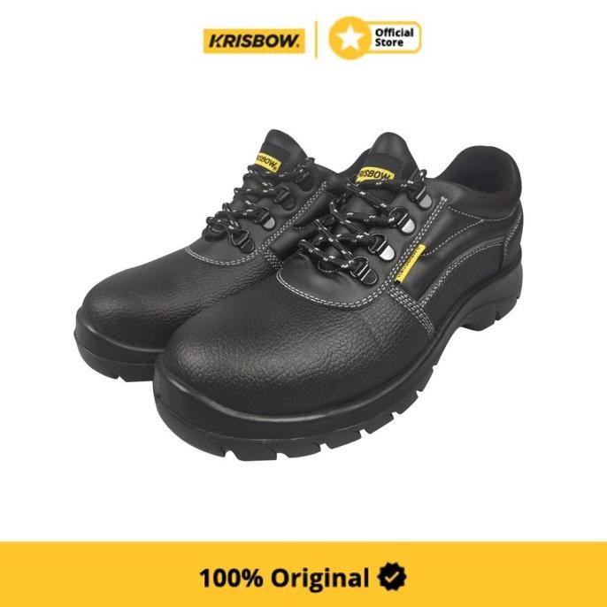 

Terlaris Krisbow Sepatu Safety Shoes Argon 4 Inchi Ukuran 42 - Hitam
