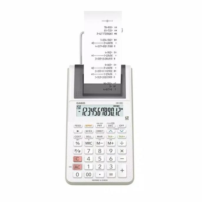 

restock kalkulator calculator casio hr-8rc hr8rc reprint check original resmi