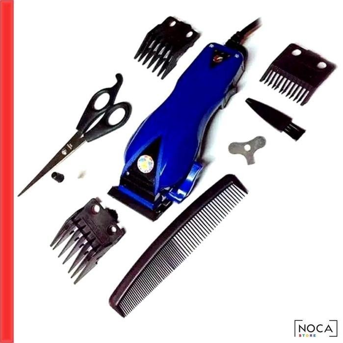 Terlaris Alat Potong Rambut Mesin Cukur Rambut Listrik Set Gunting Sisir Cukur