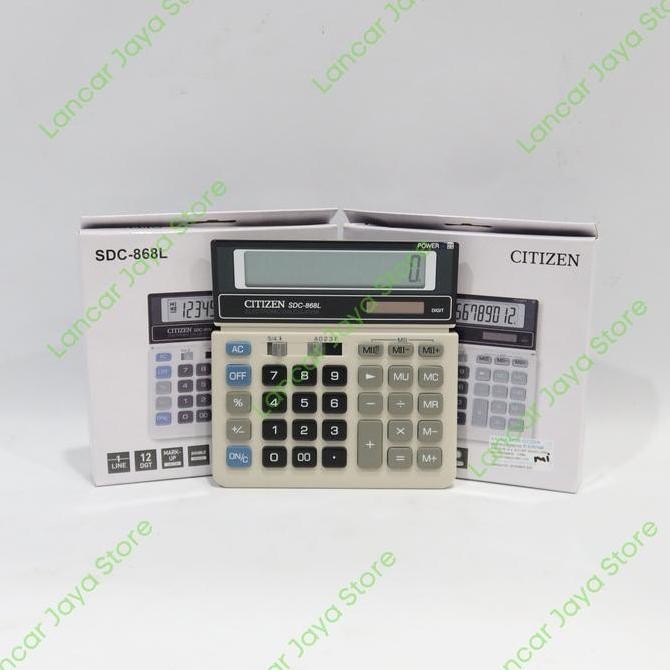 

restock CITIZEN SDC-868L KALKULATOR DESKTOP