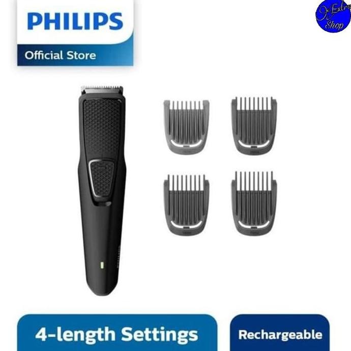 Terlaris Philips Pencukur Jenggot - Hitam - Bt1214/15 Bt1214 Bt 1214