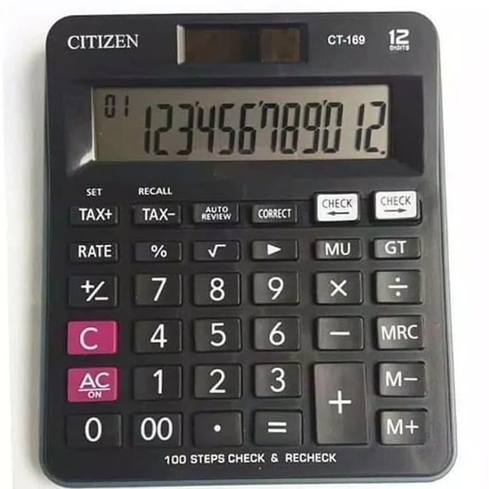 

restock KALKULATOR CITIZEN CT 169 - CALCULATOR TYPE CT - 169