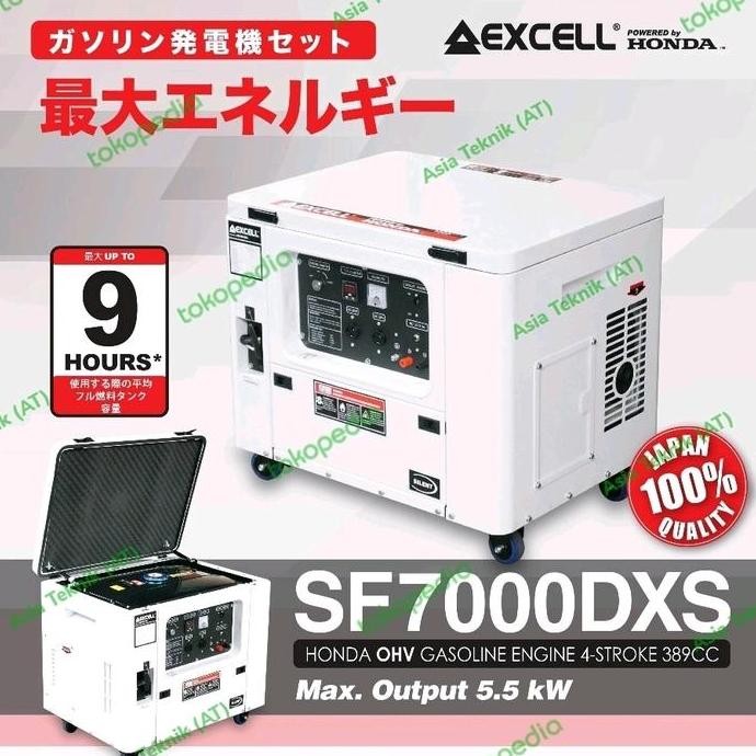 

Terlaris Genset Silent Honda 5500 Watt