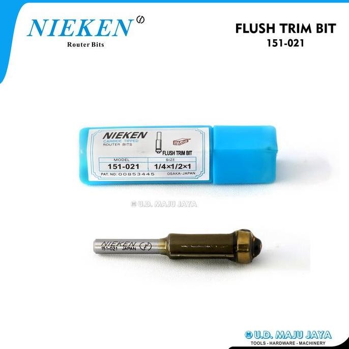 NIEKEN Router Bits 151-021 ( Mata Profil Trimming / LFT Bit 12,7mm )