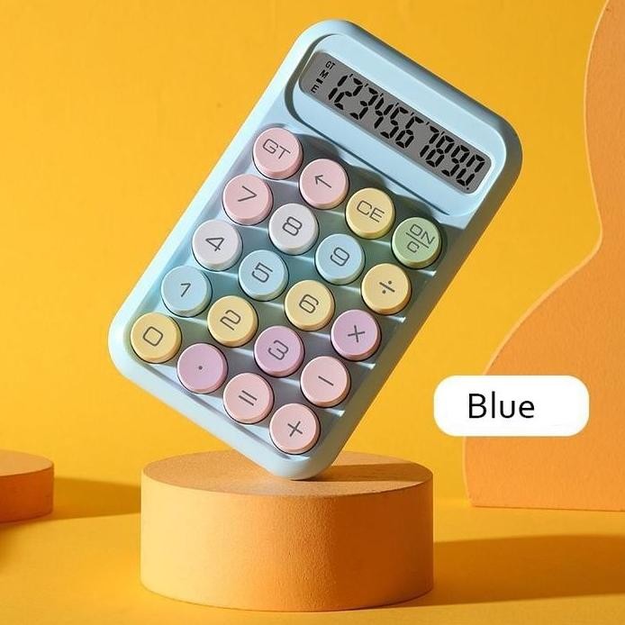 

restock Kalkulator Surya modis dan cantik Layar Besar 12 Digit Layar HD Daya Gand