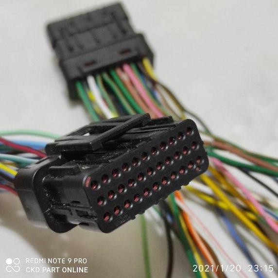 SOKET ECU PCX SOKET SCU PCX PIN 33 FULL KABEL