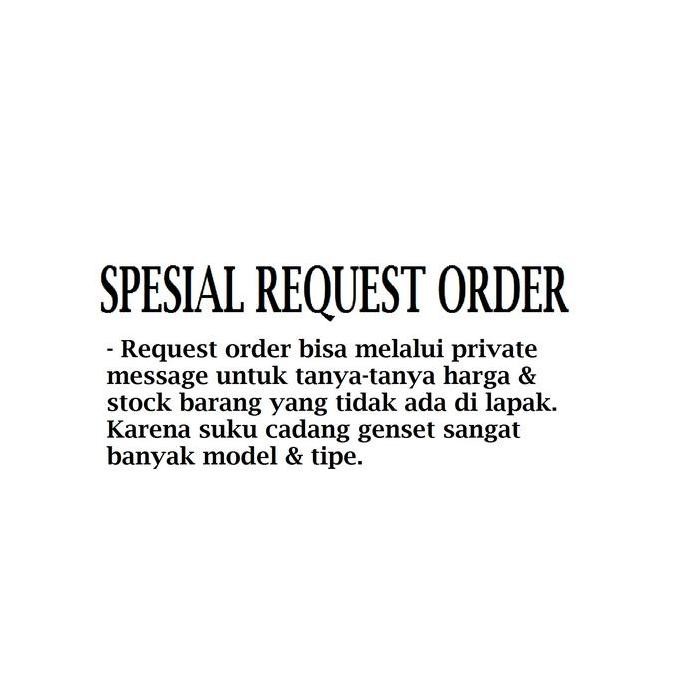 

Terlaris Request Order Suku Cadang Genset Mitra Sarana Pratama