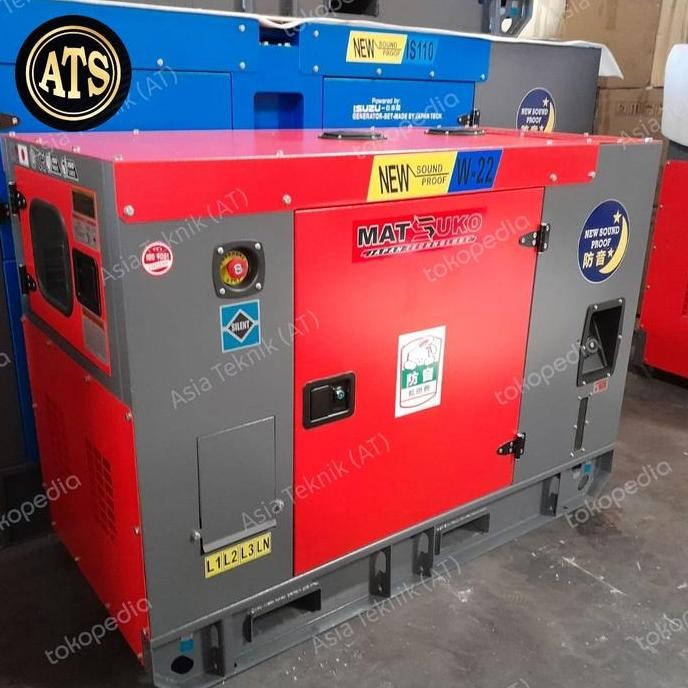 

Terlaris Genset Silent 20 Kva 3 Phase Diesel