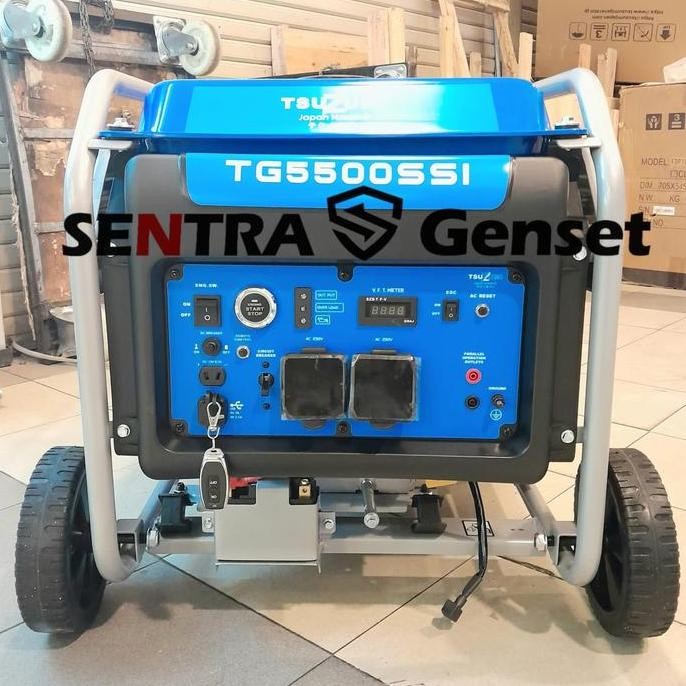 

Terlaris Genset Inverter 5000 Watt Semi Silent Tsuzumi Tg 5500 Ssi Japan