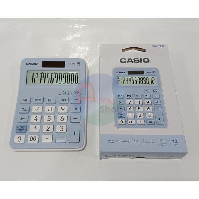 

restock Kalkulator Dagang CASIO MX-12B Warna 12 digit