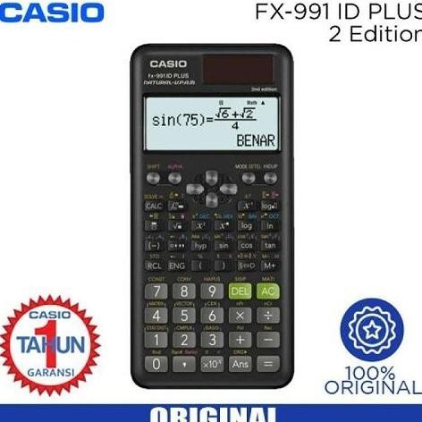 

restock kalkulator calculator scientific casio fx-991ID Plus fx991id plus ori