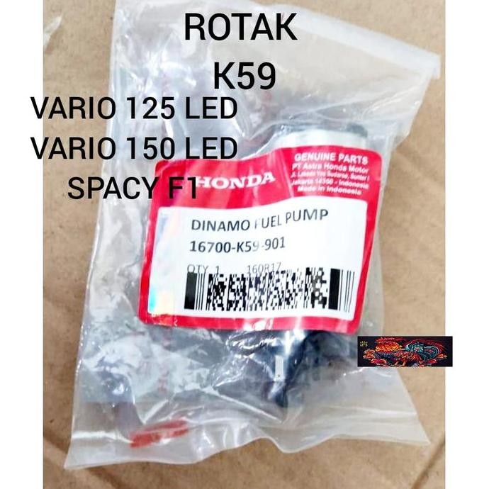 ROTAK ROTAX K59 HONDA VARIO 125,VARIO 125 LED,VARIO 150 KUALITAS ORI