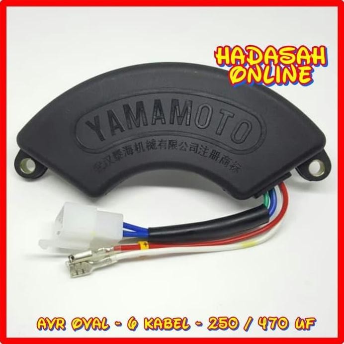 

Terlaris Avr Genset Bensin Ec 6500 Oval Sabit 6 Kabel Yamamoto 5000 - 7000 Watt