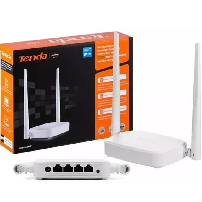 Tenda N301 N300 Wifi Wireless Router Extender