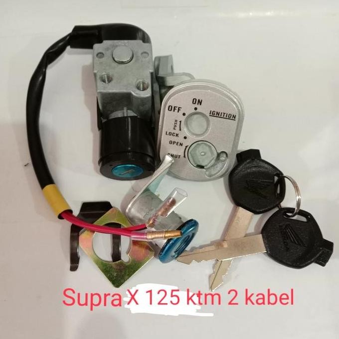Kunci kontak supra x 125 karbu / kunci kontak assy set supra x 125 ktm