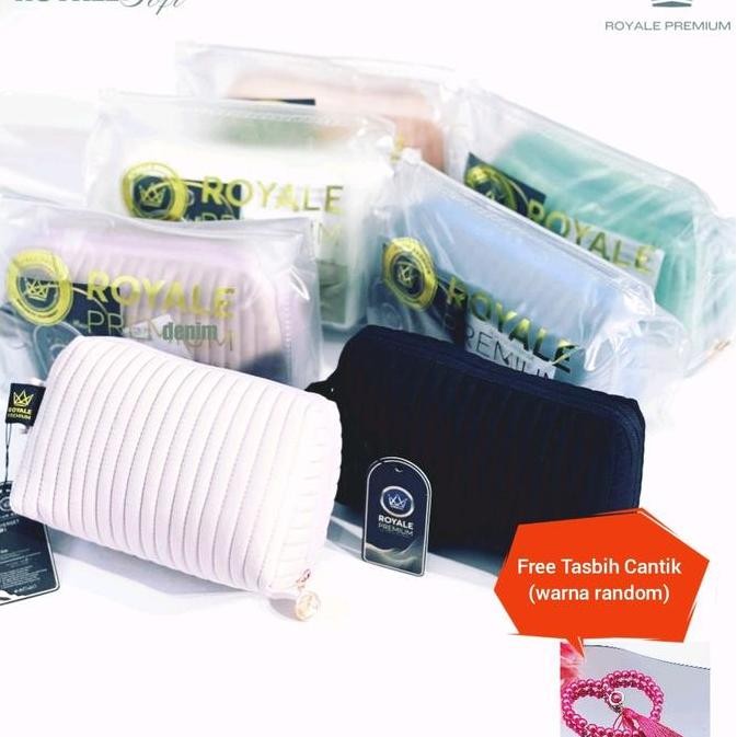 Mukena Travel Royale Soft Polos Katun Import Adem by Royale Premium Renda Pouch Cantik Viscose Dewas