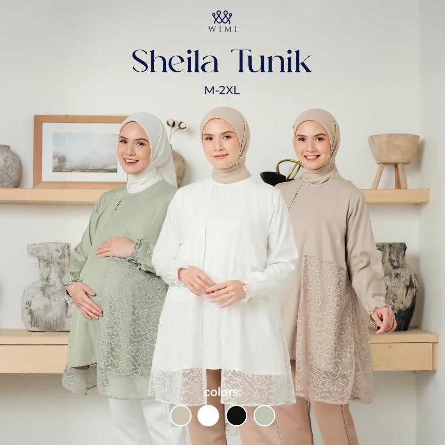 Wimi.id - Sheila Tunik | Baju Tunik Ibu Hamil dan Ibu Menyusui terlaris
