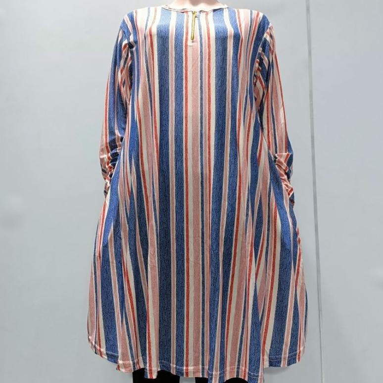 Tunik Busui Super Jumbo Jersey LD 120-160 PB 105/ Tunik Atasan Wanita Muslimah Model Tunik Mayung te