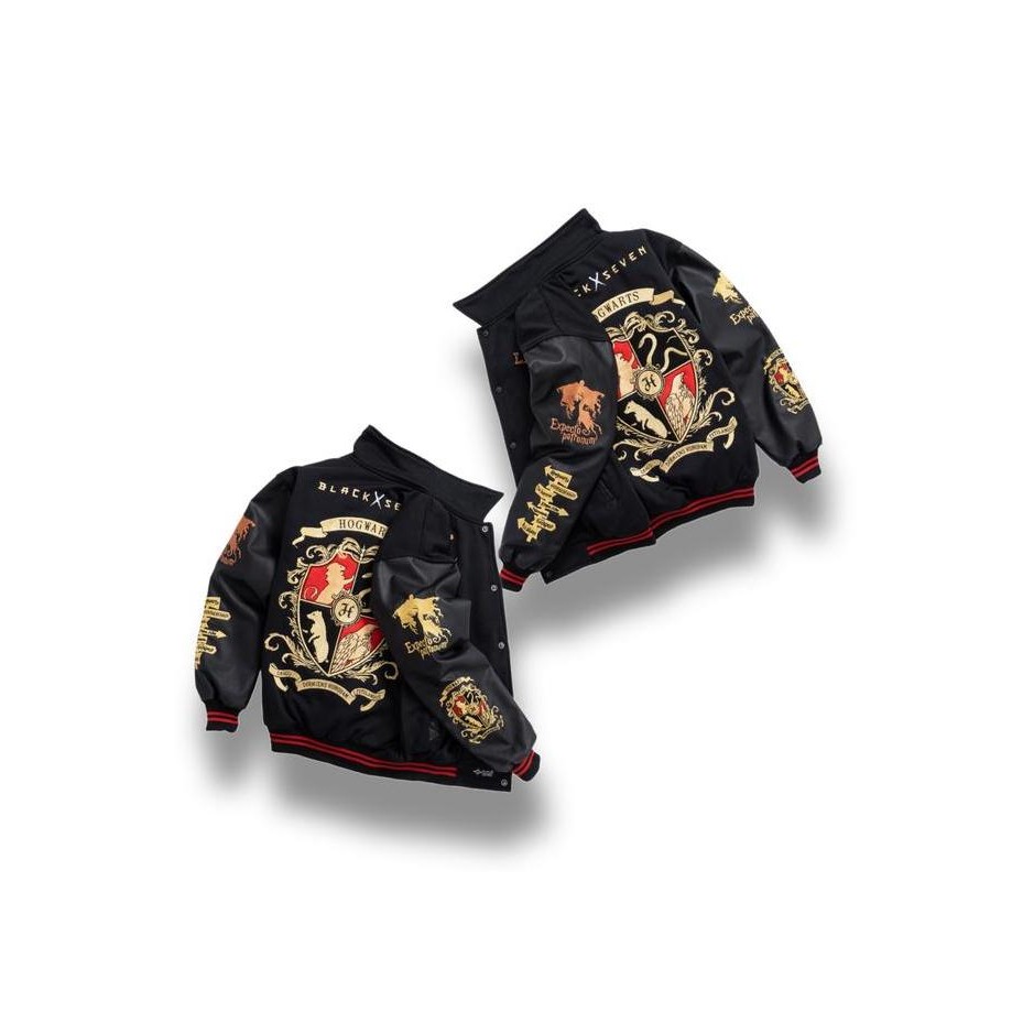 Murah Varsity Jacket Blackseven Hogwarts Limited Edition