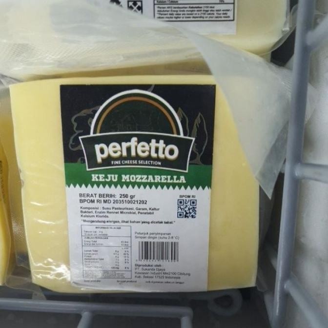 

(Expert) Perfetto Keju Mozarella 250gr