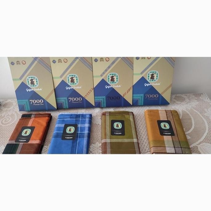 sarung gajah duduk 7000 benang premium class original