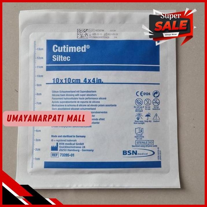 CUTIMED SILTEC 10X10CM  CUTIMED SILTEC 10X10  CUTIMED SILTEC  BSN PRODUK PILIHAN
