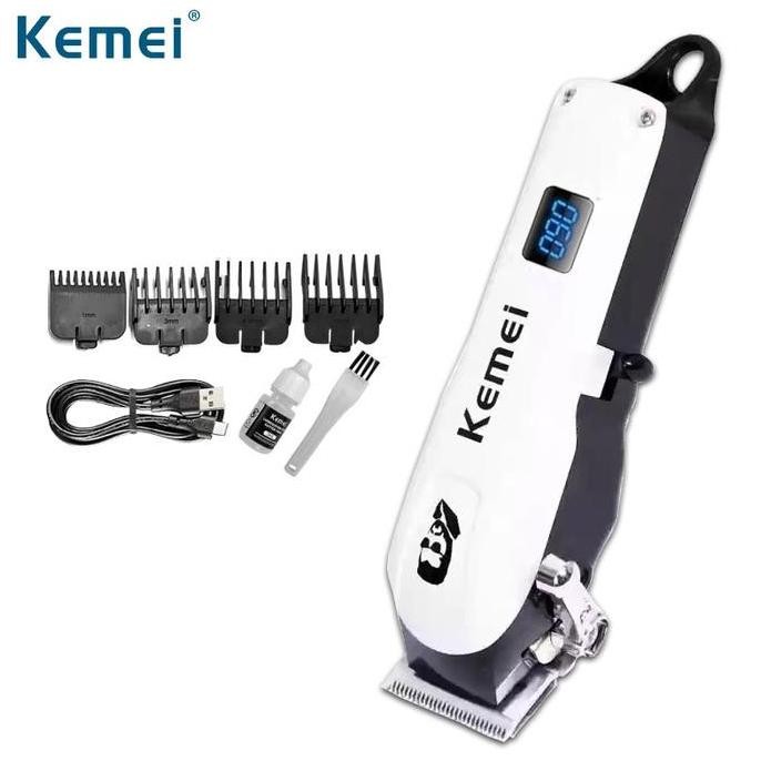 Terlaris Mesin Cukur Rambut Kemei Km-232 Alat Cukur Rambut Charger