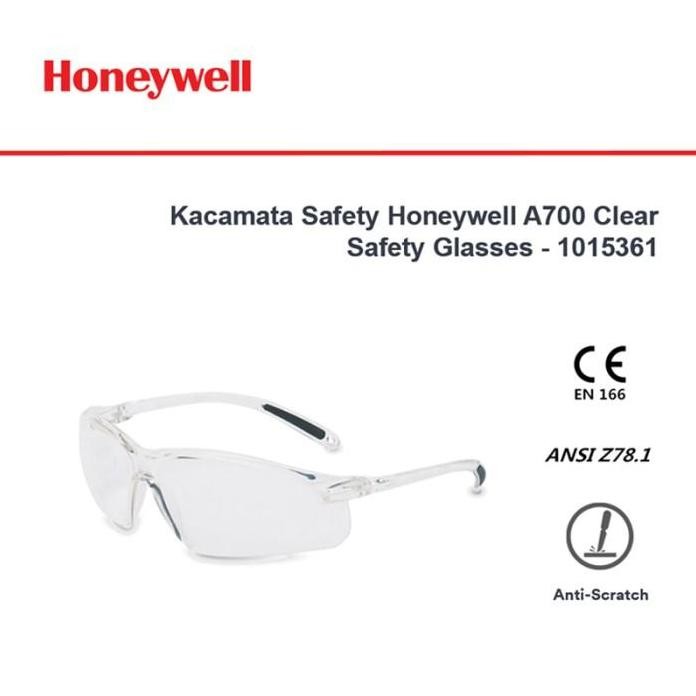 

Terlaris Kacamata Safety Honeywell A700 Clear - Safety Glasses - 1015361