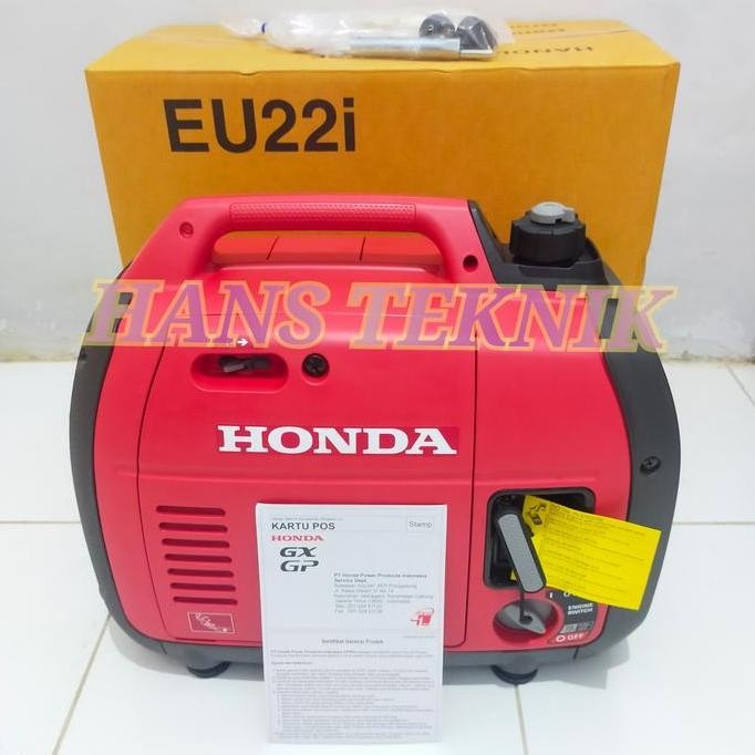 

Terlaris Genset Honda Eu22I Generator Listrik Bensin 2000 Watt Eu 22 I Original