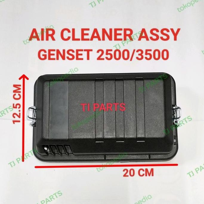 

Terlaris Air Cleaner/Filter Udara Assy Mesin Genset 4Tak 2500/3000/3500 Watt