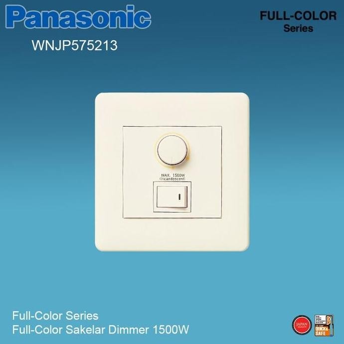 Grosir Panasonic Full-Color Sakelar Dimmer 1500W Wnjp575213