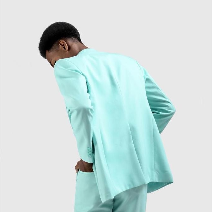 Mubeng - Elegant Jas Slimfit Hijau Mint (Free Cover Jas) murah