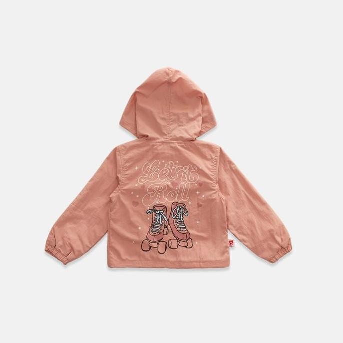 Sale Jacket Parasut Crop Anak Perempuan Pink/ Rodeo Junior Girl/ Urban Casual