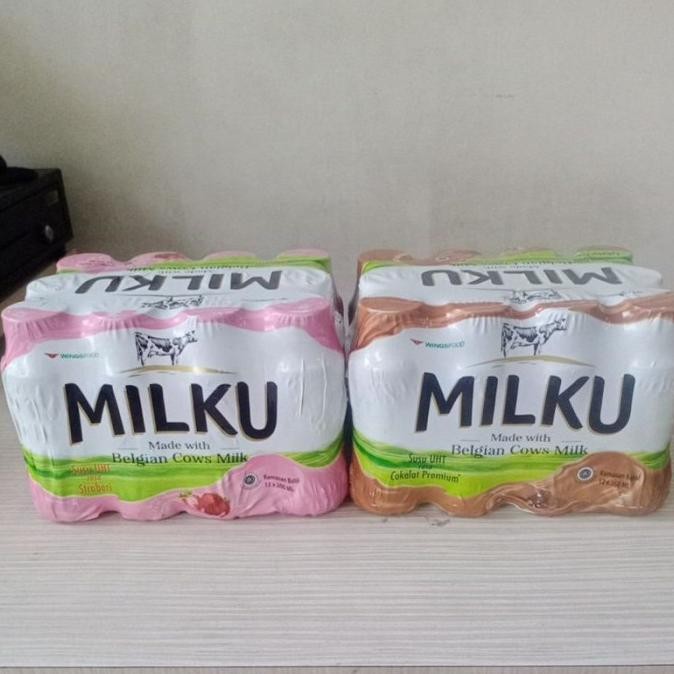 

(Expert) MILKU MINUMAN SUSU UHT ISI 12BOTOL