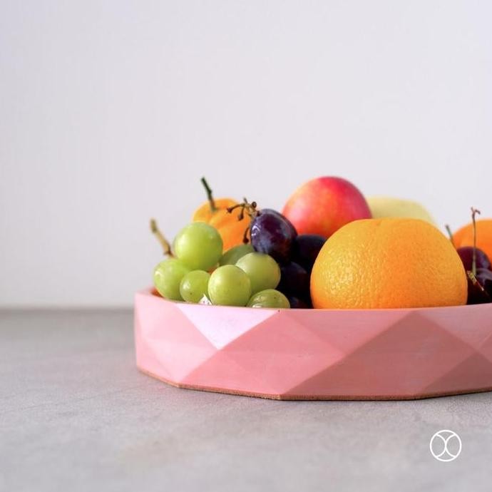 

Terlaris Concreate Tray Acadia 24Cm / Nampan Buah / Tatakan / Dekorasi Meja