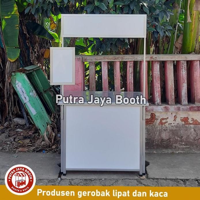 Terlaris Booth Portable Jumbo Murah/Meja Lipat/Meja Knock Down Full Almunium