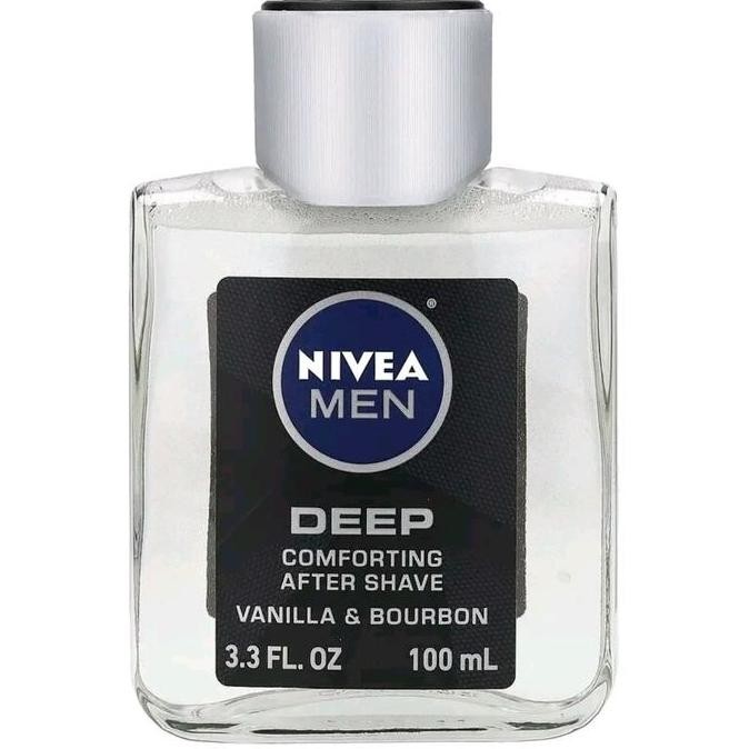 Nivea men deep comforting after shave vanilla & bourbon 100ml murah