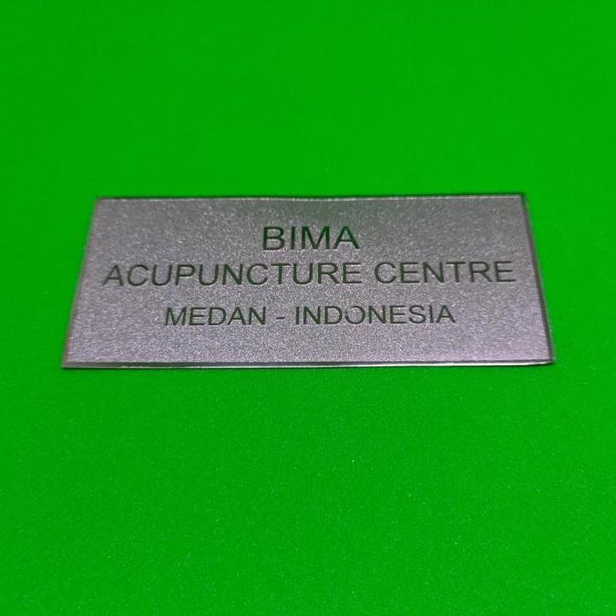 ready Plat Custom / Pin Custom / Plat Stanlis & Kuningan