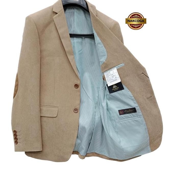 jas blazer pria casual bahan wol import murah