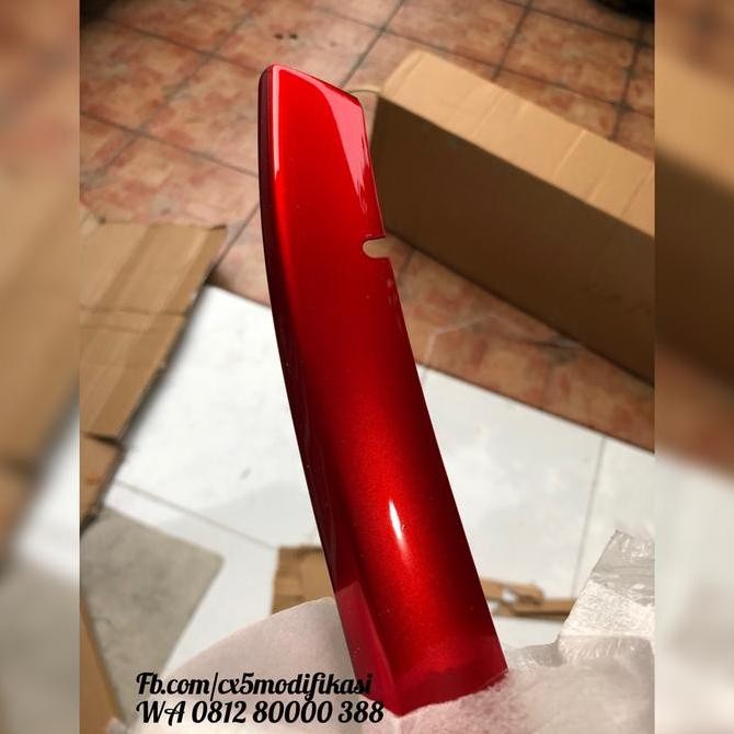 ready Garnish Plat Nomor CX5 cx-5 2017-2019 Warna Merah @cx5modifikasi