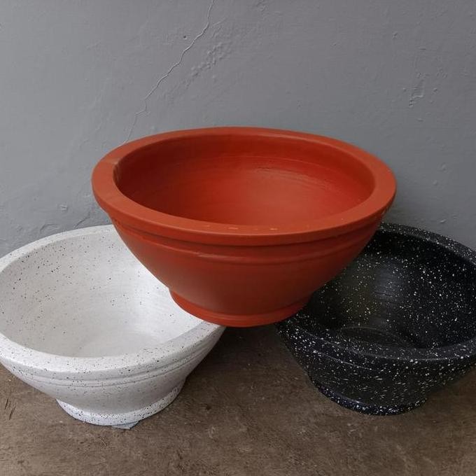 fresh pot teratai, pot gerabah teratai, pot tanah liat tanpa bolong