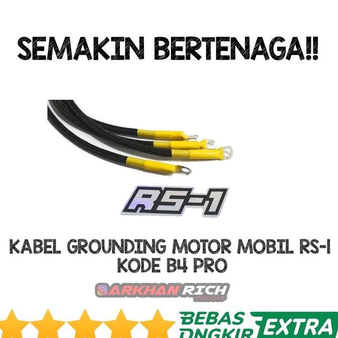 KABEL GROUNDING MOTOR MOBIL RS-1 KODE B4 PRO