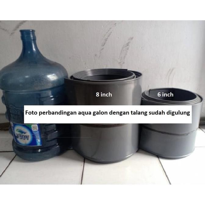 Sale Talang Air Atap Rumah Genting Pvc Merk Langgeng Diameter 8" 8 Inch In 20 Cm Harga Per 1 Batang 