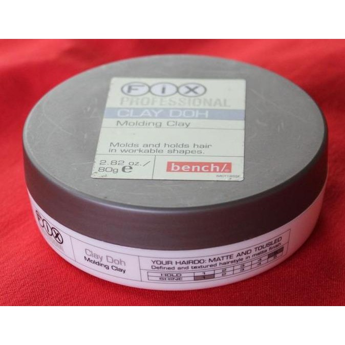 Pomade Fix Clay Doh Professional 80gr Hair Molding Original Import murah