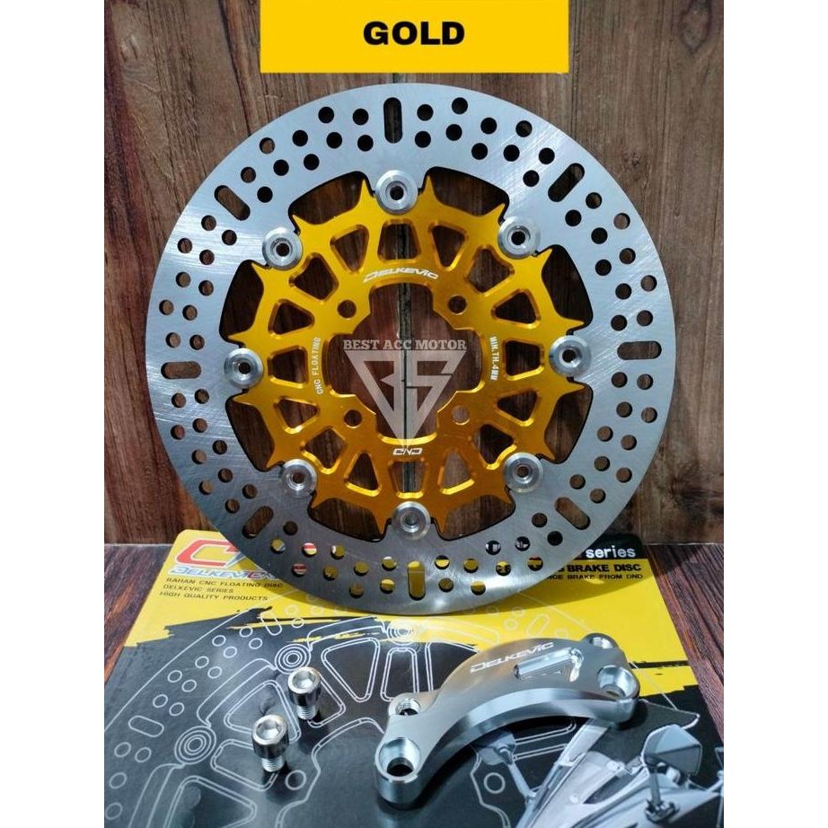 PIRINGAN CAKRAM DELKEVIC 260MM MIO SMILE MIO SOUL DISC DEPAN MIO DELKEVIC Baut