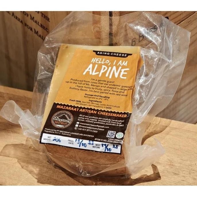 

Grosir Mazaraat Aging Cheese Keju Hello I Am Alpine Artisan Cheesemaker
